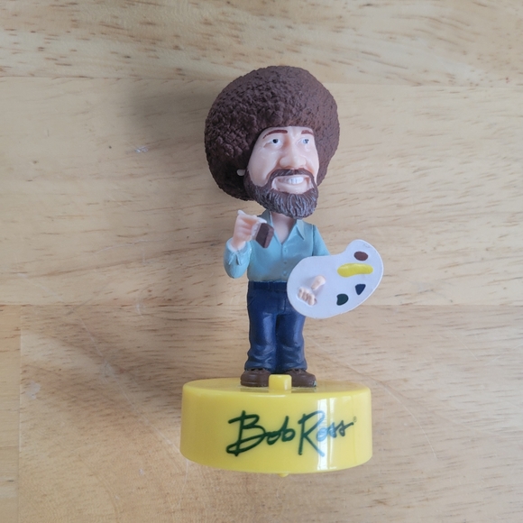 Bob Ross book and figurine - Picture 4 of 5